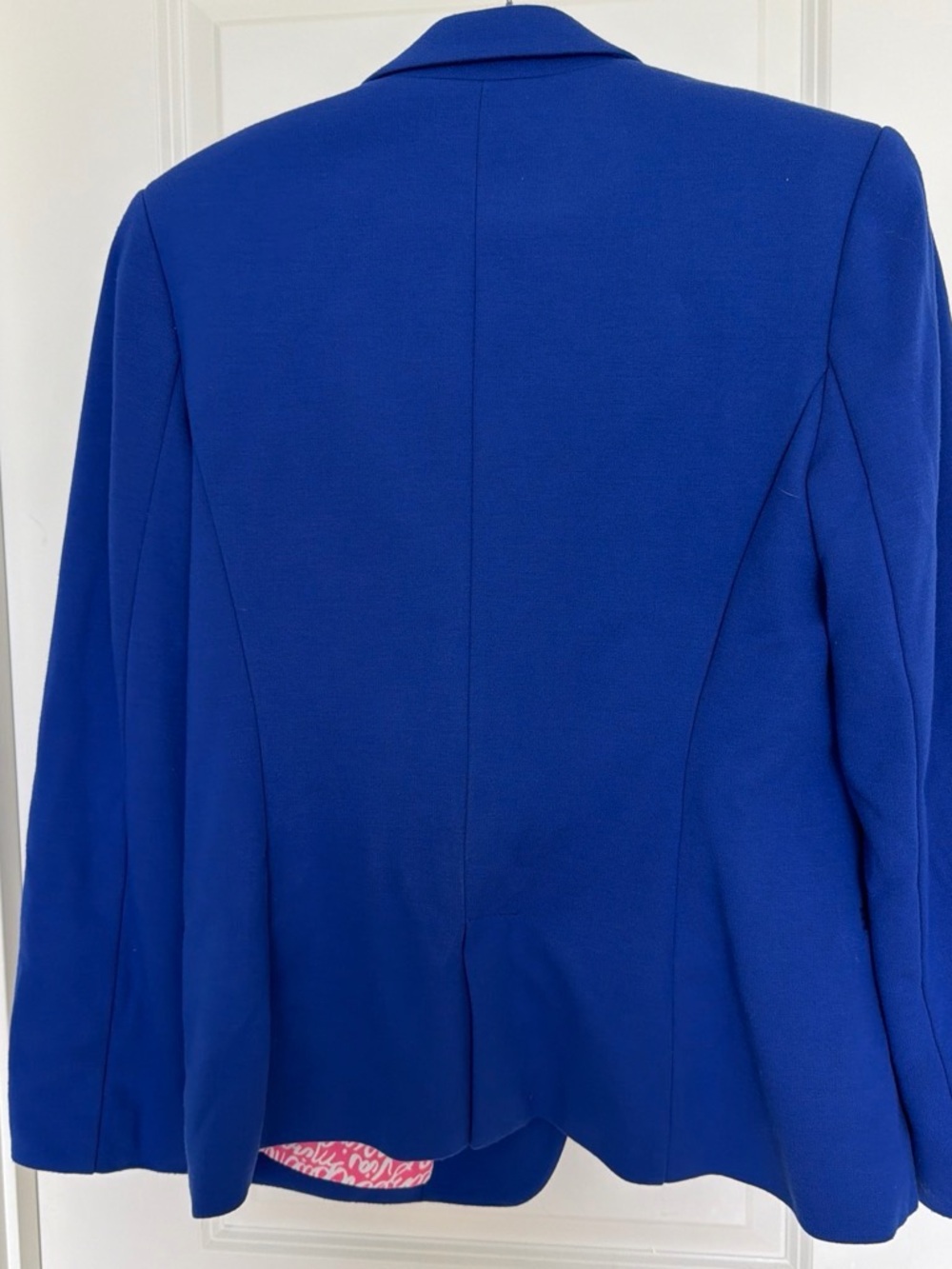 Lilly Pulitzer Cobalt Blue Tailored Blazer